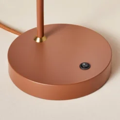 20" Metal Task Lamp With USB Port Terracotta Brown (Includes LED Light Bulb) - Hearth & Hand™ With Magnolia -Home Decoration GUEST 009de372 e973 4433 b4c3 9d6014567bba