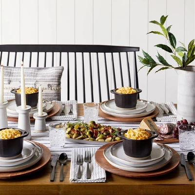 8" Stoneware Reactive Glaze Salad Plate - Hearth & Hand™ With Magnolia 5 8" Stoneware Reactive Glaze Salad Plate - Hearth & Hand™ With Magnolia - Image 5