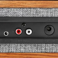 3-Speed Record Player Brown/Gray - Hearth & Hand™ With Magnolia -Home Decoration GUEST 059145f1 3872 4ae4 87f6 7d103b9589d1