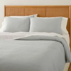 Heathered Stripe Comforter & Sham Set Jet Gray/Sour Cream - Hearth & Hand™ With Magnolia -Home Decoration GUEST 0606b777 0300 43bb b1cd 22bbc6c3a7f5