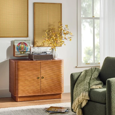 Vinyl Wall Hanging Storage Wood - Hearth & Hand™ With Magnolia 1 Vinyl Wall Hanging Storage Wood - Hearth & Hand™ With Magnolia