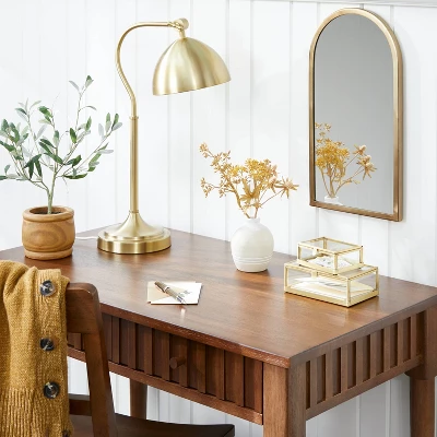 4"x6" Metal & Glass Trinket Box Brass Finish - Hearth & Hand™ With Magnolia 1 4"x6" Metal & Glass Trinket Box Brass Finish - Hearth & Hand™ With Magnolia