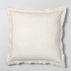 26"x26" Cotton & Linen Blend Euro Pillow - Hearth & Hand™ With Magnolia -Home Decoration GUEST 13ff8b03 195c 4d16 b116 932032f3a8a8