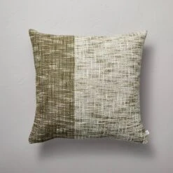 18"x18" Vertical Color Block Square Throw Pillow - Hearth & Hand™ With Magnolia -Home Decoration GUEST 16ced70f fa14 47c7 bf20 e0d0c763d32d