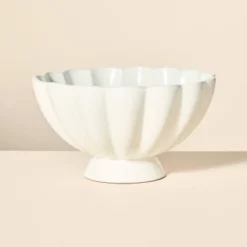 Scalloped Edge Stoneware Serving Bowl Cream - Hearth & Hand™ With Magnolia -Home Decoration GUEST 1b873a34 ffde 453c 94a0 6146342b9746