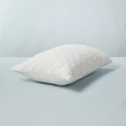 Diamond Stripe Matelassé Pillow Sham - Hearth & Hand™ With Magnolia -Home Decoration GUEST 1d1dfbac f897 4282 b3ef 0d6687000785