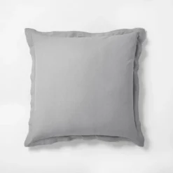 26"x26" Cotton & Linen Blend Euro Pillow - Hearth & Hand™ With Magnolia -Home Decoration GUEST 1f4e7c9c 7aad 4e11 8e9d 563ce5516505