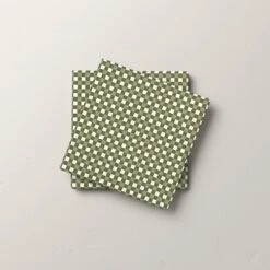 16ct Gingham Paper Beverage Napkins Green - Hearth & Hand™ With Magnolia 5 16ct Gingham Paper Beverage Napkins Green - Hearth & Hand™ With Magnolia -Home Decoration GUEST 26b25698 c8fa 45c7 a7d6 2e6c83a74a07