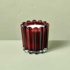 Seasonal Ribbed Glass Jar Candle 7oz - Hearth & Hand™ With Magnolia -Home Decoration GUEST 2772427d 5054 4df2 b2e1 ec6a1ab05057
