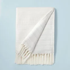 Faded Pin Stripe Gauze-Woven Throw Blanket - Hearth & Hand™ With Magnolia -Home Decoration GUEST 28f527cc ed40 4696 8bb5 aa1b11bf7879
