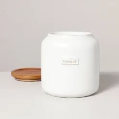 Dry Goods Stoneware Canister With Wood Lid Cream/Brown - Hearth & Hand™ With Magnolia -Home Decoration GUEST 2dd49631 52f2 4c1d bf2e 9ec687508552