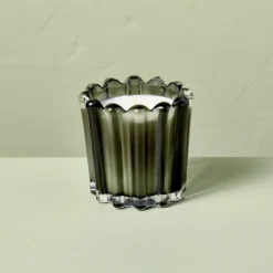 Seasonal Ribbed Glass Jar Candle 7oz - Hearth & Hand™ With Magnolia -Home Decoration GUEST 317002ea a4d4 48d4 b636 9c27ae94bd6e