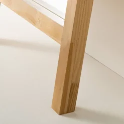 71" Standing Wood Framed Mirror Natural - Hearth & Hand™ With Magnolia 6 71" Standing Wood Framed Mirror Natural - Hearth & Hand™ With Magnolia -Home Decoration GUEST 35db195e 7987 4933 82c1 b2b22975adb3