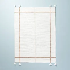 Bold Cross Stripes Tassel Rug Cream/Tan - Hearth & Hand™ With Magnolia 13 Bold Cross Stripes Tassel Rug Cream/Tan - Hearth & Hand™ With Magnolia -Home Decoration GUEST 3630ef84 b701 4a81 b546 9f6450d0c0e1