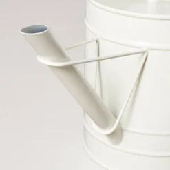 2.88L Painted Metal Watering Can Cream - Hearth & Hand™ With Magnolia 5 2.88L Painted Metal Watering Can Cream - Hearth & Hand™ With Magnolia -Home Decoration GUEST 368bcee9 d756 4ce0 b131 69787451b2de