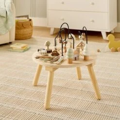 Kids' Wood Toy Activity Play Table - Hearth & Hand™ With Magnolia: Creative Thinking, Iron & Wood, 18 Months+