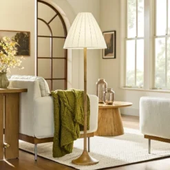 Wood Trumpeted Floor Lamp - Hearth & Handâ„¢ With Magnolia