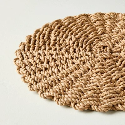 Round Woven Charger - Hearth & Hand™ With Magnolia 2 Round Woven Charger - Hearth & Hand™ With Magnolia - Image 2