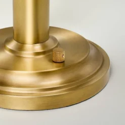 Brass Double-Shaded Table Lamp - Hearth & Hand™ With Magnolia -Home Decoration GUEST 405763ca 93fa 4597 bfec 4681b9fae9a4