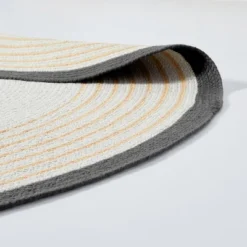 Round Border Stripe Braided Area Rug Neutral - Hearth & Hand™ With Magnolia -Home Decoration GUEST 4063a892 83b4 4e70 94ef 3b9cca03ee67