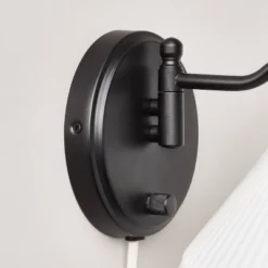 Milk Glass Solid Wall Sconce Black/White - Hearth & Hand™ With Magnolia 7 Milk Glass Solid Wall Sconce Black/White - Hearth & Hand™ With Magnolia -Home Decoration GUEST 466b48ea 4523 4391 8e23 150fc24a409e