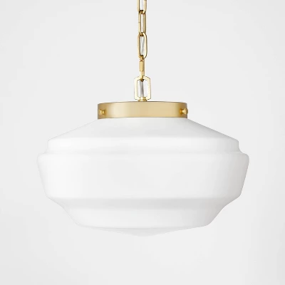Milk Glass Adjustable Pendant Ceiling Light - Hearth & Hand™ With Magnolia 6 Milk Glass Adjustable Pendant Ceiling Light - Hearth & Hand™ With Magnolia - Image 6