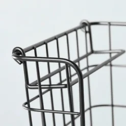 Stacking Wire Storage Basket Matte Black - Hearth & Hand™ With Magnolia 7 Stacking Wire Storage Basket Matte Black - Hearth & Hand™ With Magnolia -Home Decoration GUEST 490b13b4 a77a 4c30 bd86 50ef587e1291