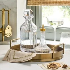 880ml Glass Decanter Clear - Hearth & Handâ„¢ With Magnolia