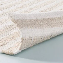 Break Stripe Handmade Area Rug Taupe/Cream - Hearth & Hand™ With Magnolia -Home Decoration GUEST 4d12aad8 6af9 4cc9 a6b6 bd67af96d383