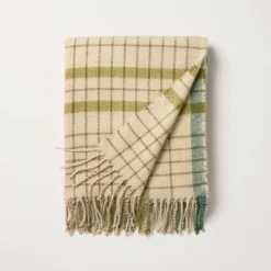 Plaid Lightweight Throw Blanket - Hearth & Hand™ With Magnolia -Home Decoration GUEST 4f5e62d9 f8fe 437d bdf1 1b6a32b8a417