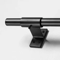 Steel Curtain Rod Matte Black - Hearth & Hand™ With Magnolia -Home Decoration GUEST 516d66d5 ea02 445f b620 8fe825eac82e
