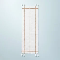 Bold Cross Stripes Tassel Rug Cream/Tan - Hearth & Hand™ With Magnolia 10 Bold Cross Stripes Tassel Rug Cream/Tan - Hearth & Hand™ With Magnolia -Home Decoration GUEST 5339bf5a f9a7 455d 8155 624fc7ab37a7