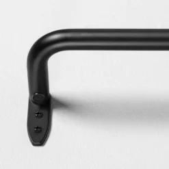 French Return Curtain Rod Matte Black - Hearth & Hand™ With Magnolia -Home Decoration GUEST 5987b0dc 45b5 499b b3b8 5ff71a48bb8d