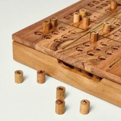 Wood And Brass Sudoku - Hearth & Hand™ With Magnolia -Home Decoration GUEST 59ccca5f de8c 4296 9b58 176d0e836749