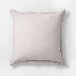 26"x26" Cotton & Linen Blend Euro Pillow - Hearth & Hand™ With Magnolia -Home Decoration GUEST 643870f0 a93c 4766 8327 4a6736989969
