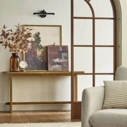 20"x16" Vertical Dining Still Life Framed Burlap Wall Art - Hearth & Hand™ With Magnolia