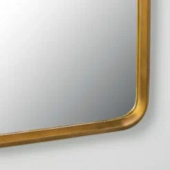 Arched Metal Frame Mirror Brass Finish - Hearth & Hand™ With Magnolia -Home Decoration GUEST 716e116a 6ee0 4b78 a585 1d1b6a8fc93b