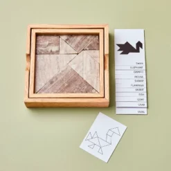 Marble & Wood Tangram Puzzle - Hearth & Hand™ With Magnolia -Home Decoration GUEST 71d4e024 c17a 4329 a056 0cf2b739e336
