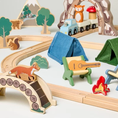 Toy Woodland Train Set - Hearth & Hand™ With Magnolia 3 Toy Woodland Train Set - Hearth & Hand™ With Magnolia - Image 3