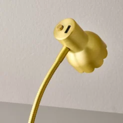 Scalloped Brass Clip Light (Includes LED Light Bulb) - Hearth & Hand™ With Magnolia -Home Decoration GUEST 788947ae b65e 43bb 8b79 3873f4ef0556