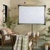 84" Tripod Manual Projector Screen 1.39:1 Green - Hearth & Hand™ With Magnolia