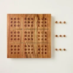 Wood And Brass Sudoku - Hearth & Hand™ With Magnolia -Home Decoration GUEST 8371ce61 8abd 44f1 9ce6 a5f4c2045da8