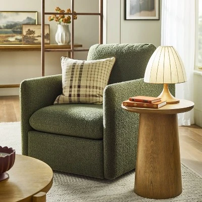 Wood Trumpeted Table Lamp - Hearth & Hand™ With Magnolia 1 Wood Trumpeted Table Lamp - Hearth & Hand™ With Magnolia