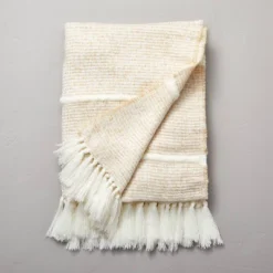 Heathered Stripe Woven Throw Blanket - Hearth & Hand™ With Magnolia -Home Decoration GUEST 8cec09de b191 4755 8770 2f6189b6592a