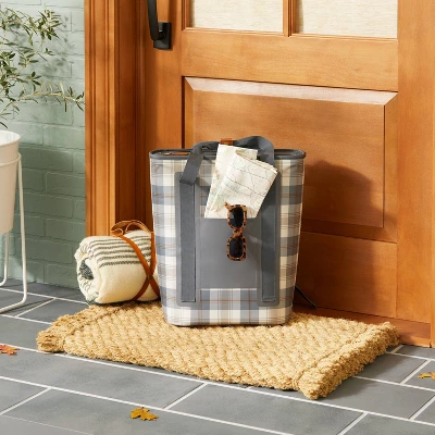 Chunky Twisted Rope Coir Doormat Tan - Hearth & Hand™ With Magnolia 1 Chunky Twisted Rope Coir Doormat Tan - Hearth & Hand™ With Magnolia