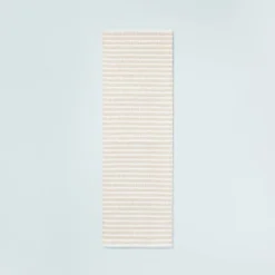 Break Stripe Handmade Area Rug Taupe/Cream - Hearth & Hand™ With Magnolia -Home Decoration GUEST 92e7605e b9d8 473f 8847 6d48ccfed0a9