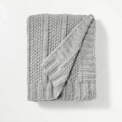 Chunky Textured Knit Throw Blanket - Hearth & Hand™ With Magnolia 8 Chunky Textured Knit Throw Blanket - Hearth & Hand™ With Magnolia -Home Decoration GUEST 967ad06b d7d1 4d74 abd1 aecc023f20eb