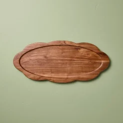 Wood Scallop Oval Tray - Hearth & Hand™ With Magnolia 9 Wood Scallop Oval Tray - Hearth & Hand™ With Magnolia -Home Decoration GUEST a0cdceca eaa9 4be0 859c b75def6283f8