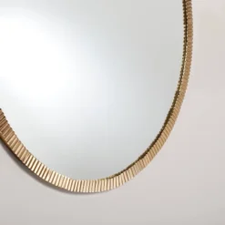 Pleated Brass Round Wall Mirror Antique Finish - Hearth & Hand™ With Magnolia 6 Pleated Brass Round Wall Mirror Antique Finish - Hearth & Hand™ With Magnolia -Home Decoration GUEST a1fb233a 6a68 4fb9 b99f 198f958cbbda