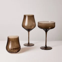 20oz Wine Glasses - Hearth & Hand™ With Magnolia -Home Decoration GUEST a26fe34a 66ff 48e8 b6a3 2bdf7be5df83